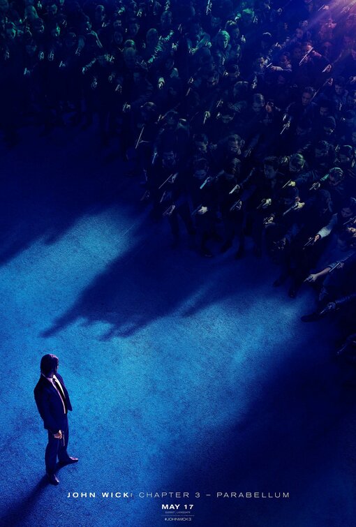 1000 piece jigsaw puzzle for the movie poster: John Wick: Chapter 3 - Parabellum (2019) ver2