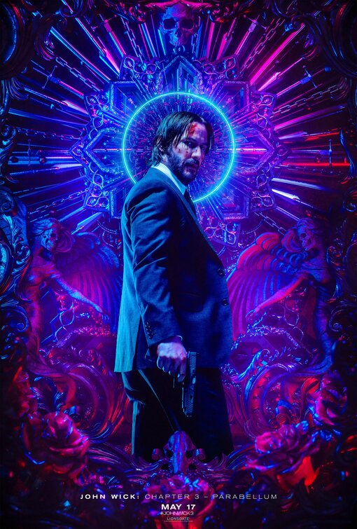 1000 piece jigsaw puzzle for the movie poster: John Wick: Chapter 3 - Parabellum (2019) ver21