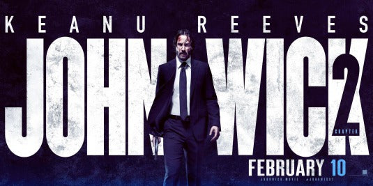 1000 piece jigsaw puzzle for the movie poster: John Wick: Chapter Two (2017) ver3