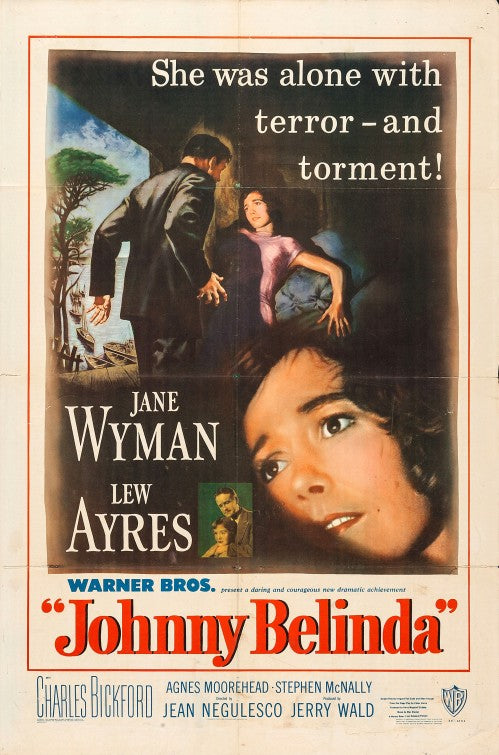 1000 piece jigsaw puzzle for the movie poster: Johnny Belinda (1948)