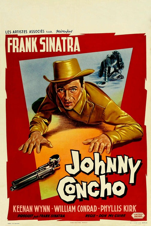 1000 piece jigsaw puzzle for the movie poster: Johnny Concho (1956) ver2