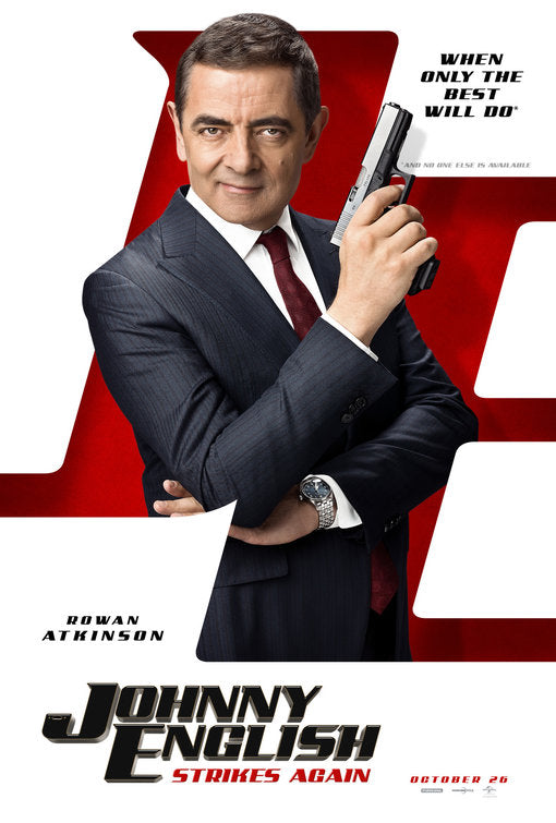 1000 piece jigsaw puzzle for the movie poster: Johnny English Strikes Again (2018) ver2