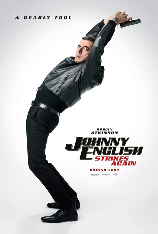 1000 piece jigsaw puzzle for the movie poster: Johnny English Strikes Again (2018) ver6