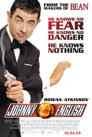 the movie poster: Johnny English (2003) ver2
