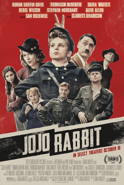 1000 piece jigsaw puzzle for the movie poster: Jojo Rabbit (2019) ver2