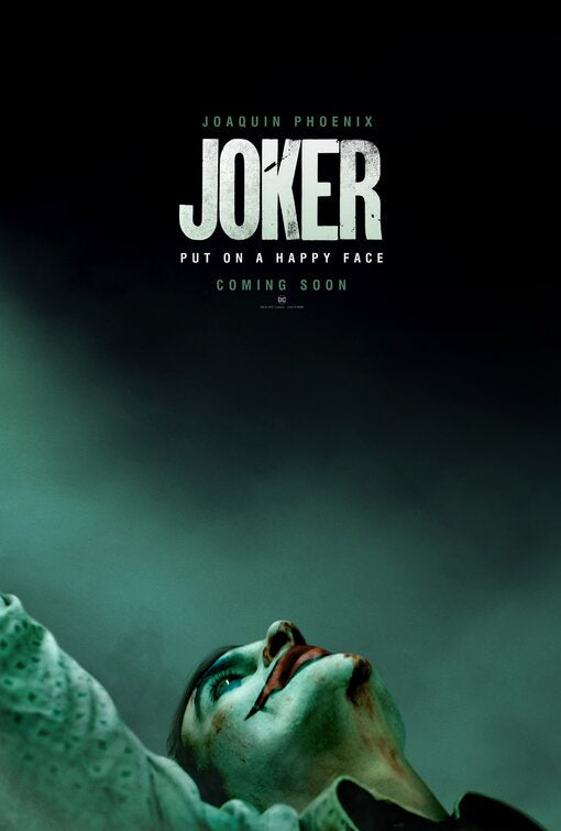 1000 piece jigsaw puzzle for the movie poster: Joker (2019)