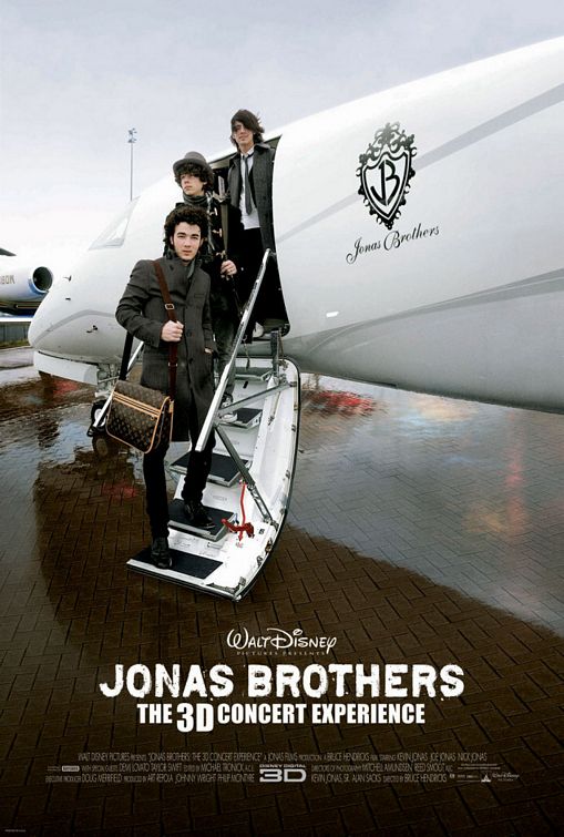 the movie poster: Jonas Brothers: The 3D Concert Experience (2009)