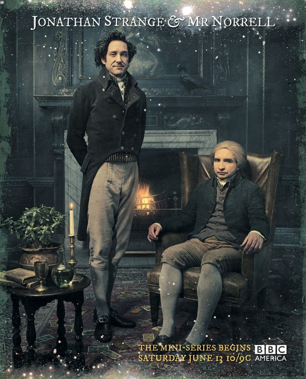 1000 piece jigsaw puzzle for tv poster: Jonathan Strange & Mr Norrell