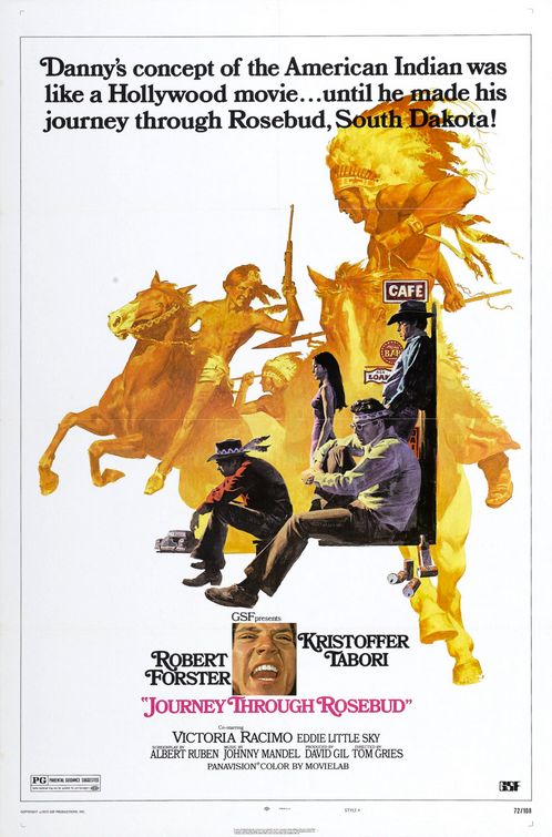 the movie poster: Journey Through Rosebud (1972)