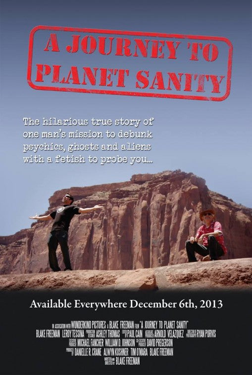 1000 piece jigsaw puzzle for the movie poster: A Journey to Planet Sanity (2013)