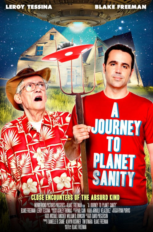 1000 piece jigsaw puzzle for the movie poster: A Journey to Planet Sanity (2013) ver2