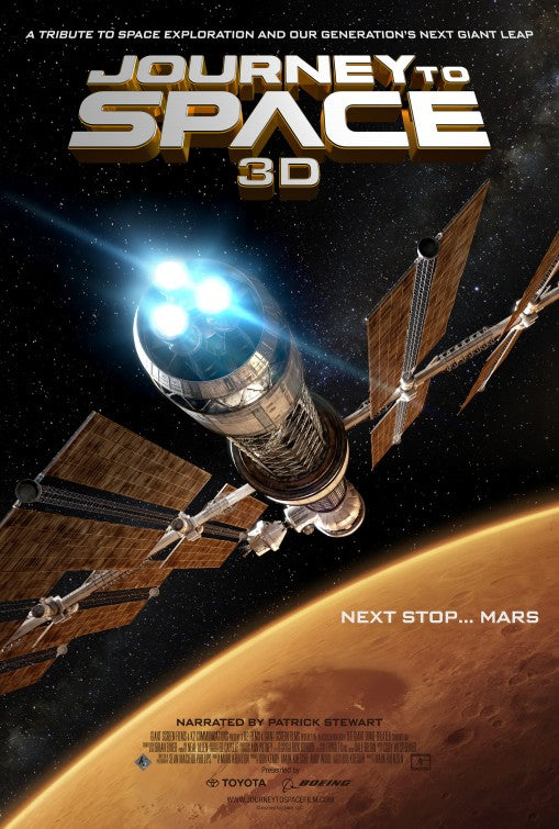1000 piece jigsaw puzzle for the movie poster: Journey to Space (2015)