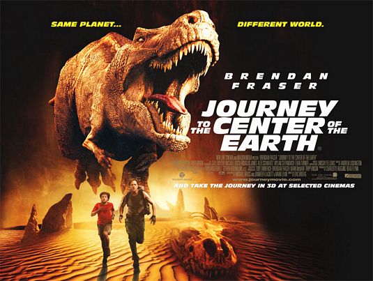 the movie poster: Journey to the Center of the Earth 3D (2008) ver5