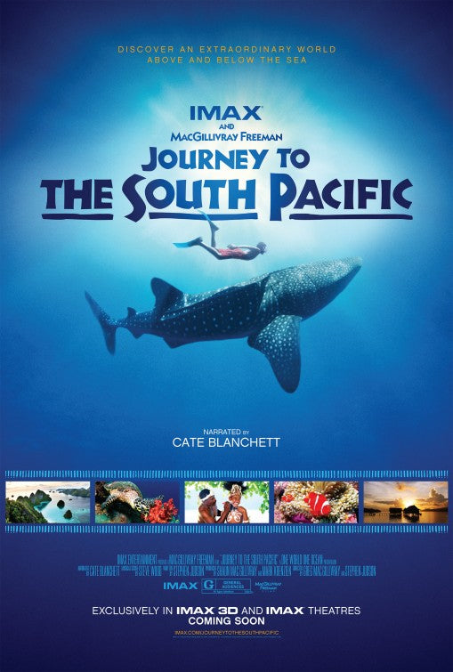 1000 piece jigsaw puzzle for the movie poster: Journey to the South Pacific (2013)