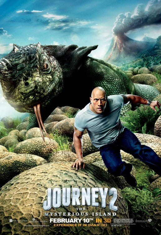 1000 piece jigsaw puzzle for the movie poster: Journey 2: The Mysterious Island (2012) ver2