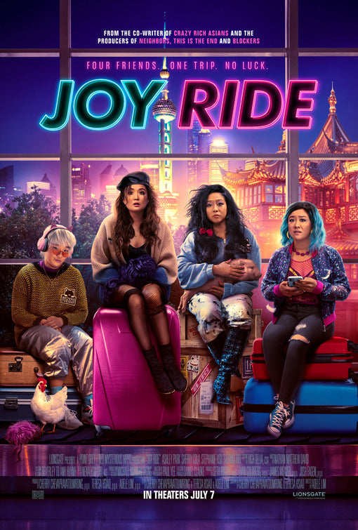 1000 piece jigsaw puzzle for the movie poster: Joy Ride (2023)