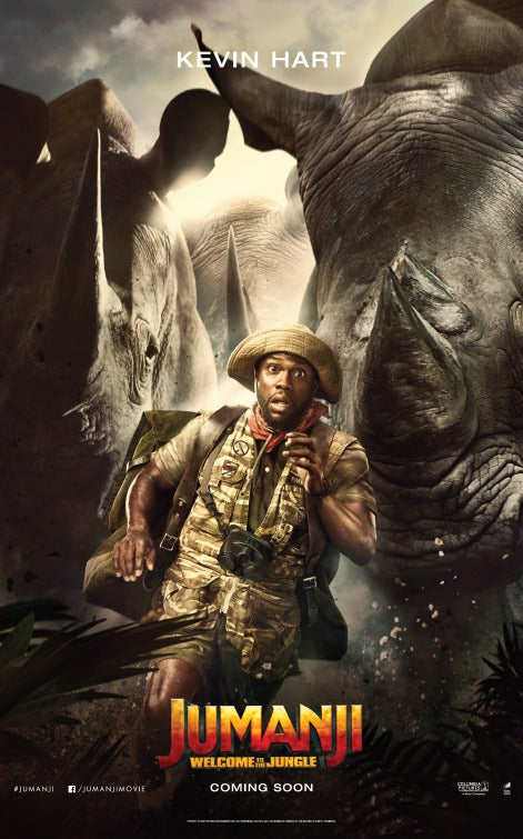 1000 piece jigsaw puzzle for the movie poster: Jumanji: Welcome to the Jungle (2017) ver10