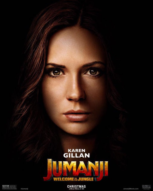 1000 piece jigsaw puzzle for the movie poster: Jumanji: Welcome to the Jungle (2017) ver12