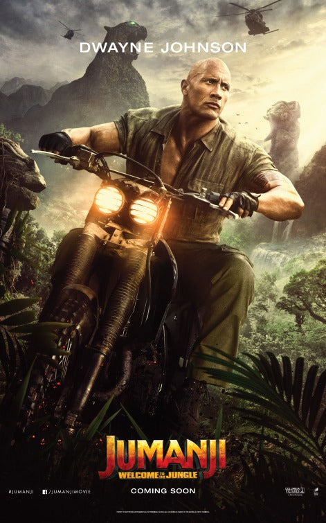 1000 piece jigsaw puzzle for the movie poster: Jumanji: Welcome to the Jungle (2017) ver7
