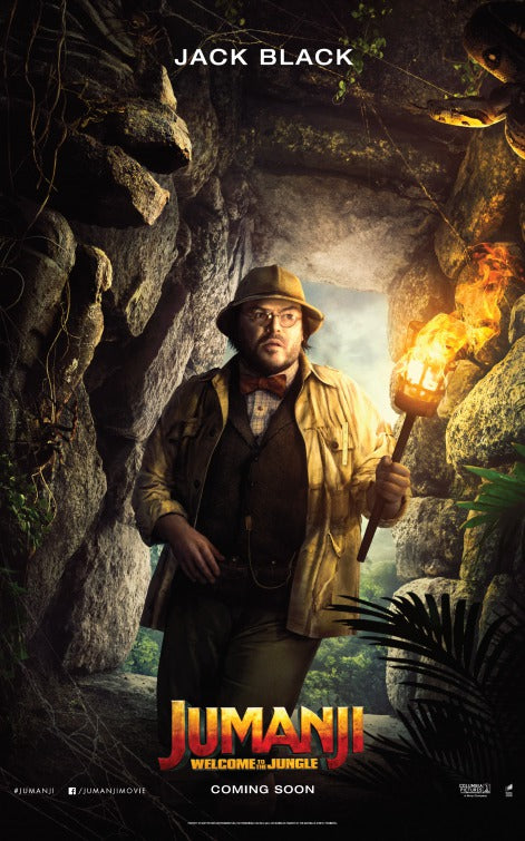 1000 piece jigsaw puzzle for the movie poster: Jumanji: Welcome to the Jungle (2017) ver8