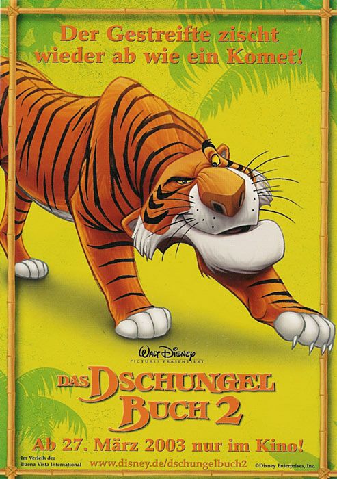 the movie poster: The Jungle Book 2 (2003) ver2