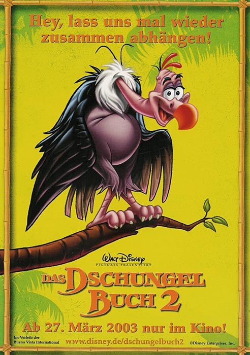 the movie poster: The Jungle Book 2 (2003) ver3
