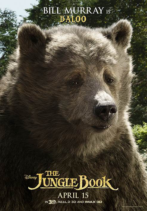 1000 piece jigsaw puzzle for the movie poster: The Jungle Book (2016) ver10