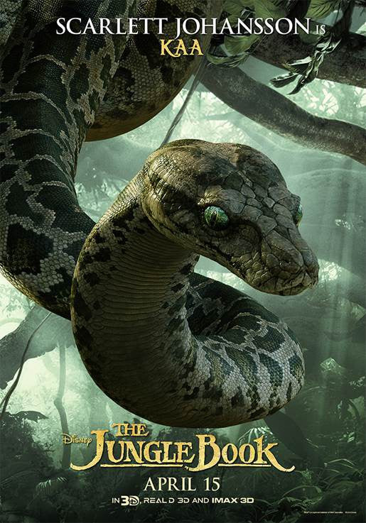 1000 piece jigsaw puzzle for the movie poster: The Jungle Book (2016) ver13