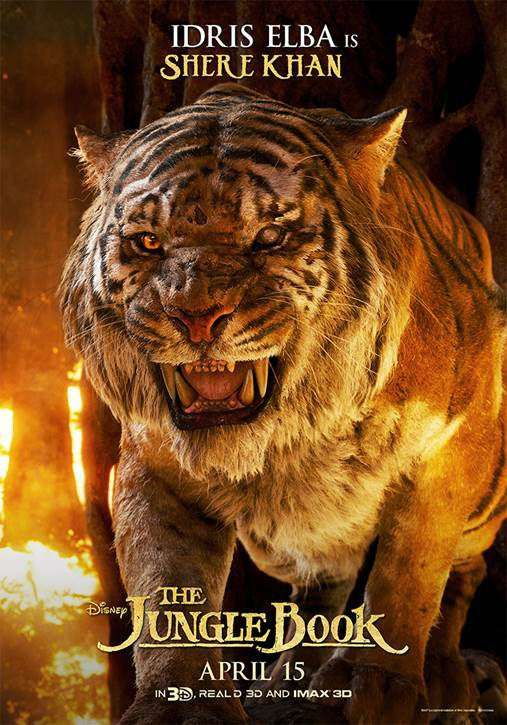 1000 piece jigsaw puzzle for the movie poster: The Jungle Book (2016) ver8