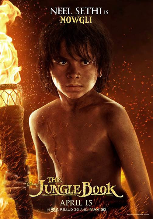1000 piece jigsaw puzzle for the movie poster: The Jungle Book (2016) ver9