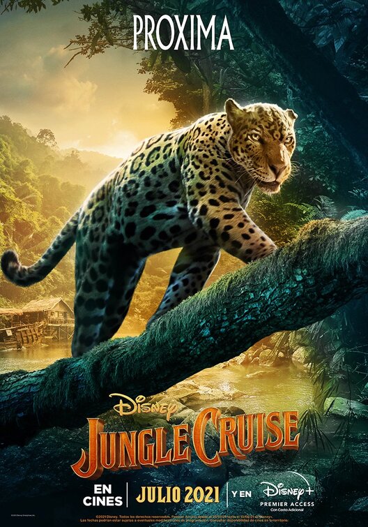 1000 piece jigsaw puzzle for the movie poster: Jungle Cruise (2021) ver25