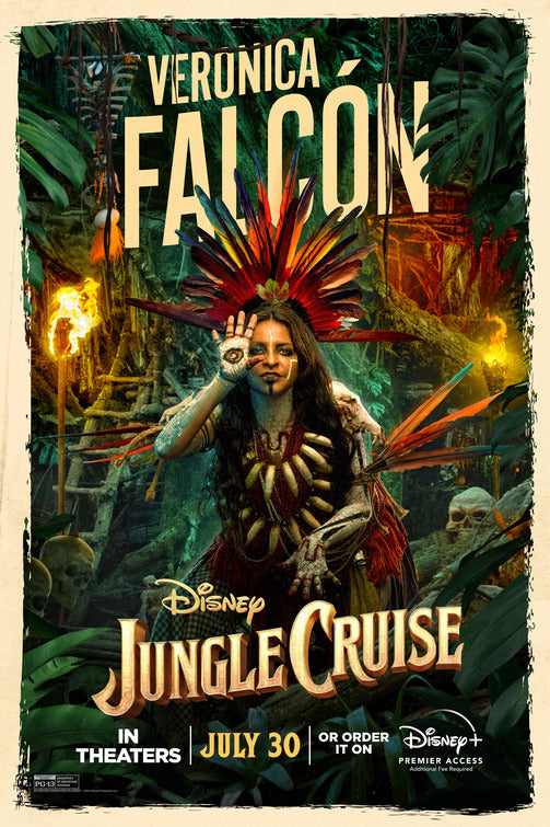 1000 piece jigsaw puzzle for the movie poster: Jungle Cruise (2021) ver26