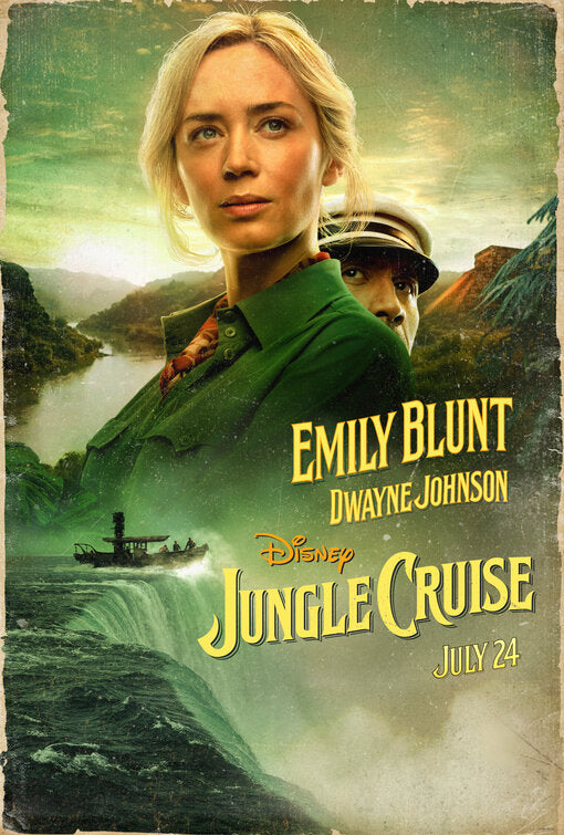 1000 piece jigsaw puzzle for the movie poster: Jungle Cruise (2021) ver3