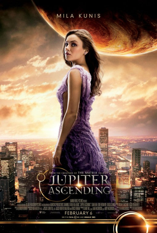 1000 piece jigsaw puzzle for the movie poster: Jupiter Ascending (2015) ver6