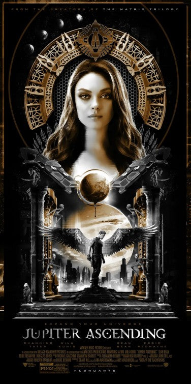 1000 piece jigsaw puzzle for the movie poster: Jupiter Ascending (2015) ver9