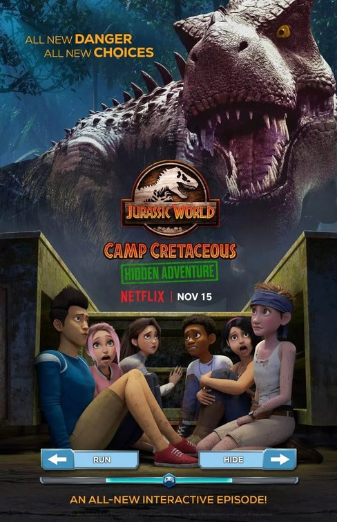 1000 piece jigsaw puzzle for tv poster: Jurassic World: Camp Cretaceous, ver9