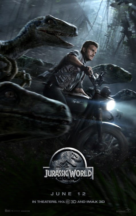 1000 piece jigsaw puzzle for the movie poster: Jurassic World (2015) ver5