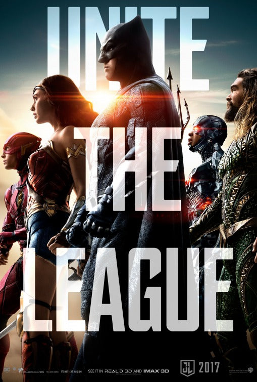 1000 piece jigsaw puzzle for the movie poster: Justice League (2017) ver8
