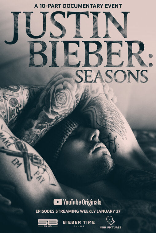 1000 piece jigsaw puzzle for tv poster: Justin Bieber: Seasons