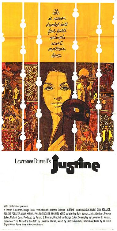 the movie poster: Justine (1969) ver2