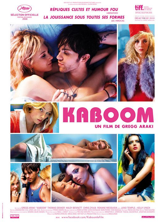 1000 piece jigsaw puzzle for the movie poster: Kaboom (2010)