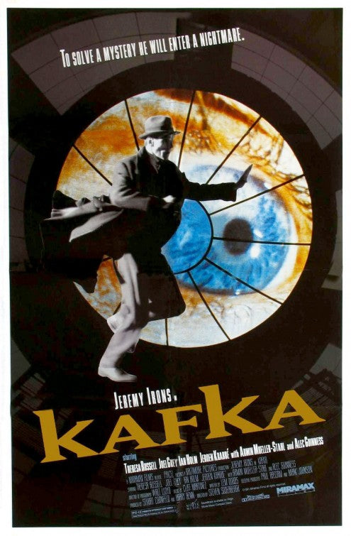 the movie poster: Kafka (1991)