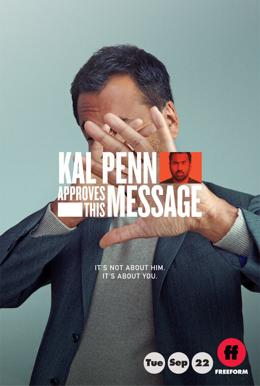 1000 piece jigsaw puzzle for tv poster: Kal Penn Approves This Message
