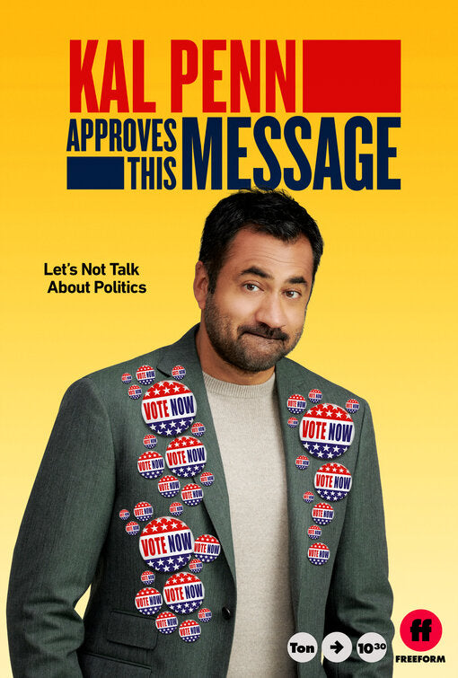 1000 piece jigsaw puzzle for tv poster: Kal Penn Approves This Message, ver2