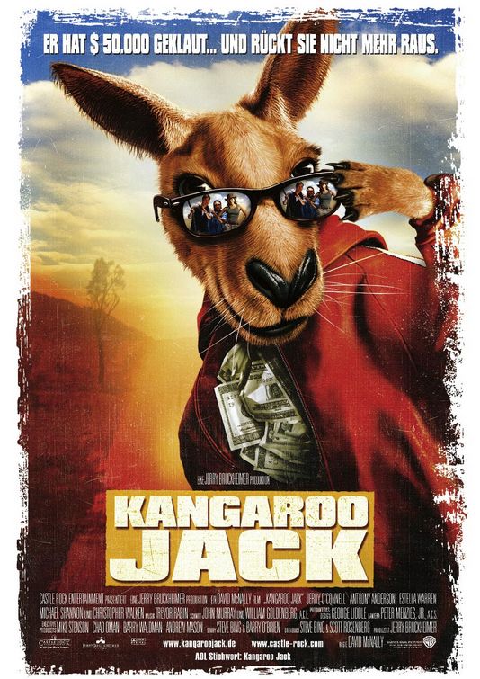 the movie poster: Kangaroo Jack (2003) ver2