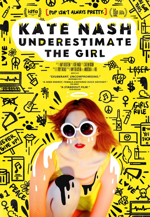 1000 piece jigsaw puzzle for the movie poster: Kate Nash: Underestimate the Girl (2019)