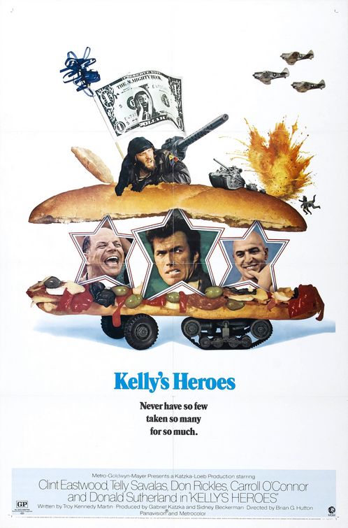 the movie poster: Kelly's Heroes (1970) ver3