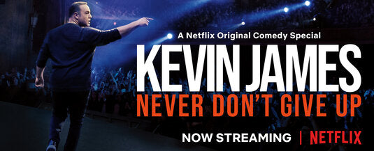 1000 piece jigsaw puzzle for tv poster: Kevin James: Never Don't Give Up