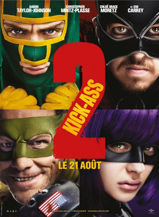 1000 piece jigsaw puzzle for the movie poster: Kick-Ass 2 (2013) ver7
