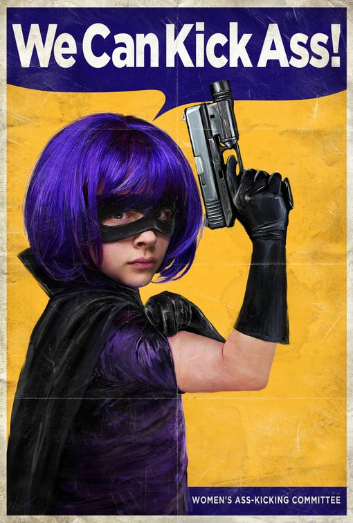 1000 piece jigsaw puzzle for the movie poster: Kick-Ass (2010) ver16